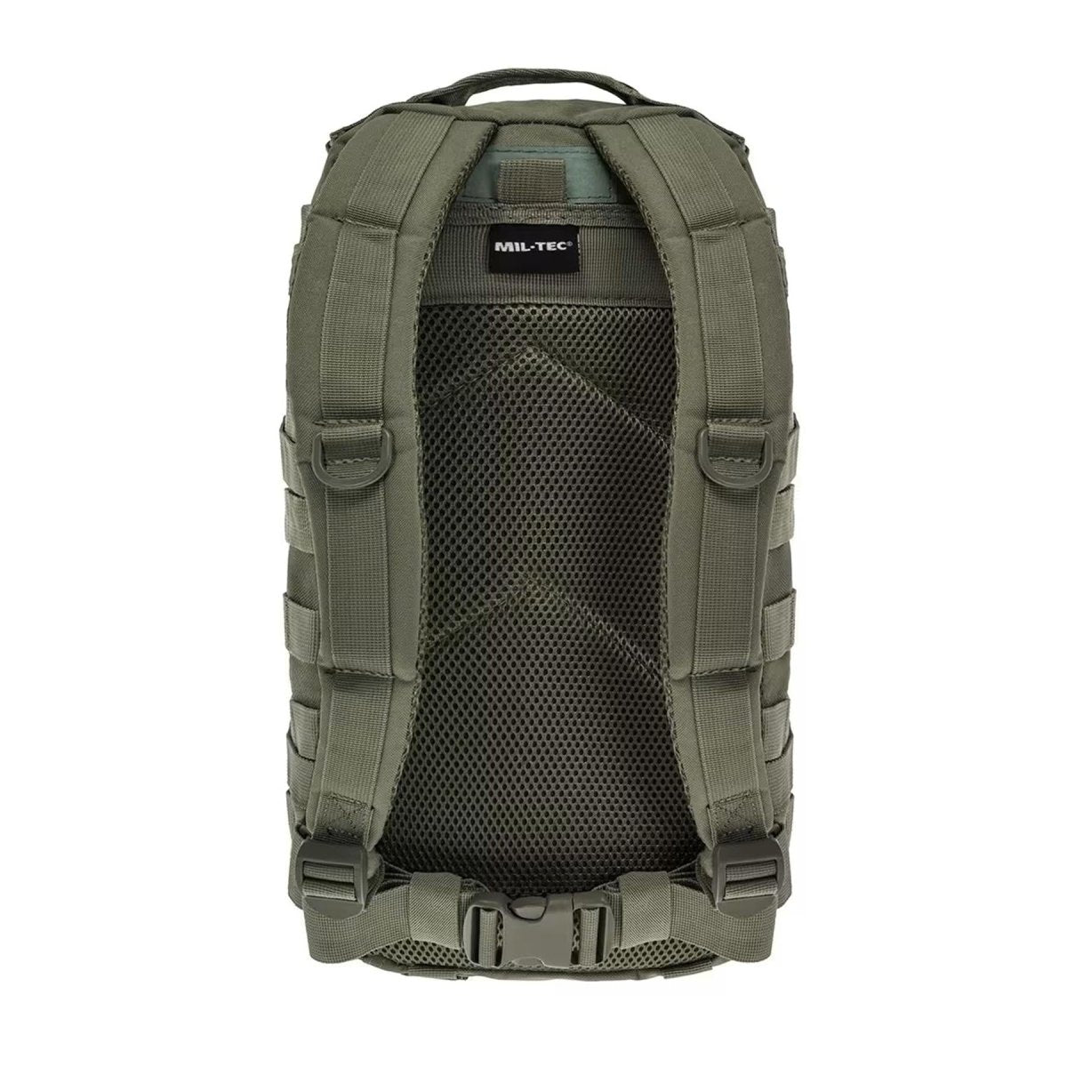 MIL-TEC U.S. Assault Style Tactical Ryggsäck 20L Vandring utomhus Daypack Olive