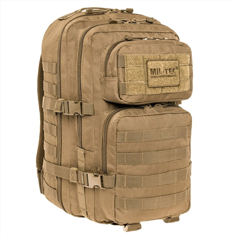 Mil-tec amerikansk attack taktisk ryggsäck 36L ergonomisk bildade vadderade axlar