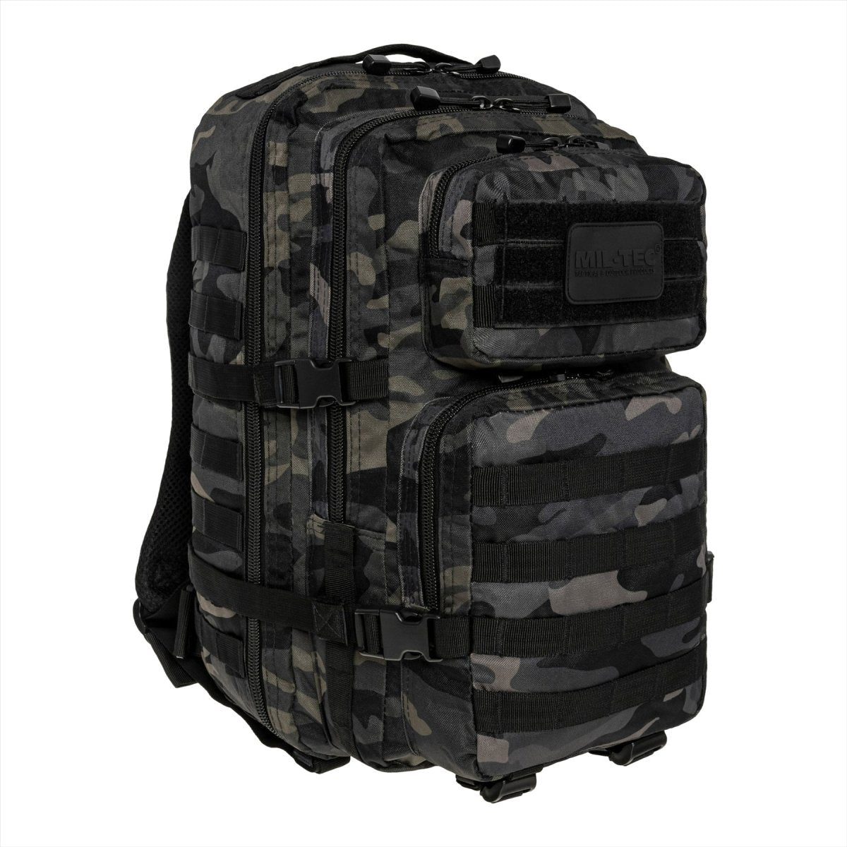 Mil-tec amerikansk attack taktisk ryggsäck 36L ergonomisk bildade vadderade axlar