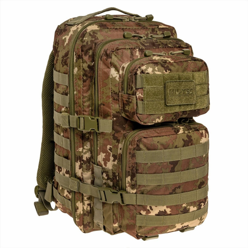 Mil-tec amerikansk attack taktisk ryggsäck 36L ergonomisk bildade vadderade axlar