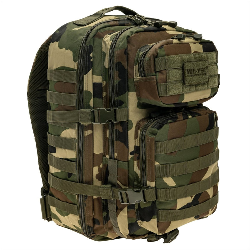 Mil-tec amerikansk attack taktisk ryggsäck 36L ergonomisk bildade vadderade axlar