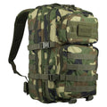 Mil-Tec U.S. Assault Trekking Rucksack 36L ryggsäck Woodland Camo Vandring Daypack