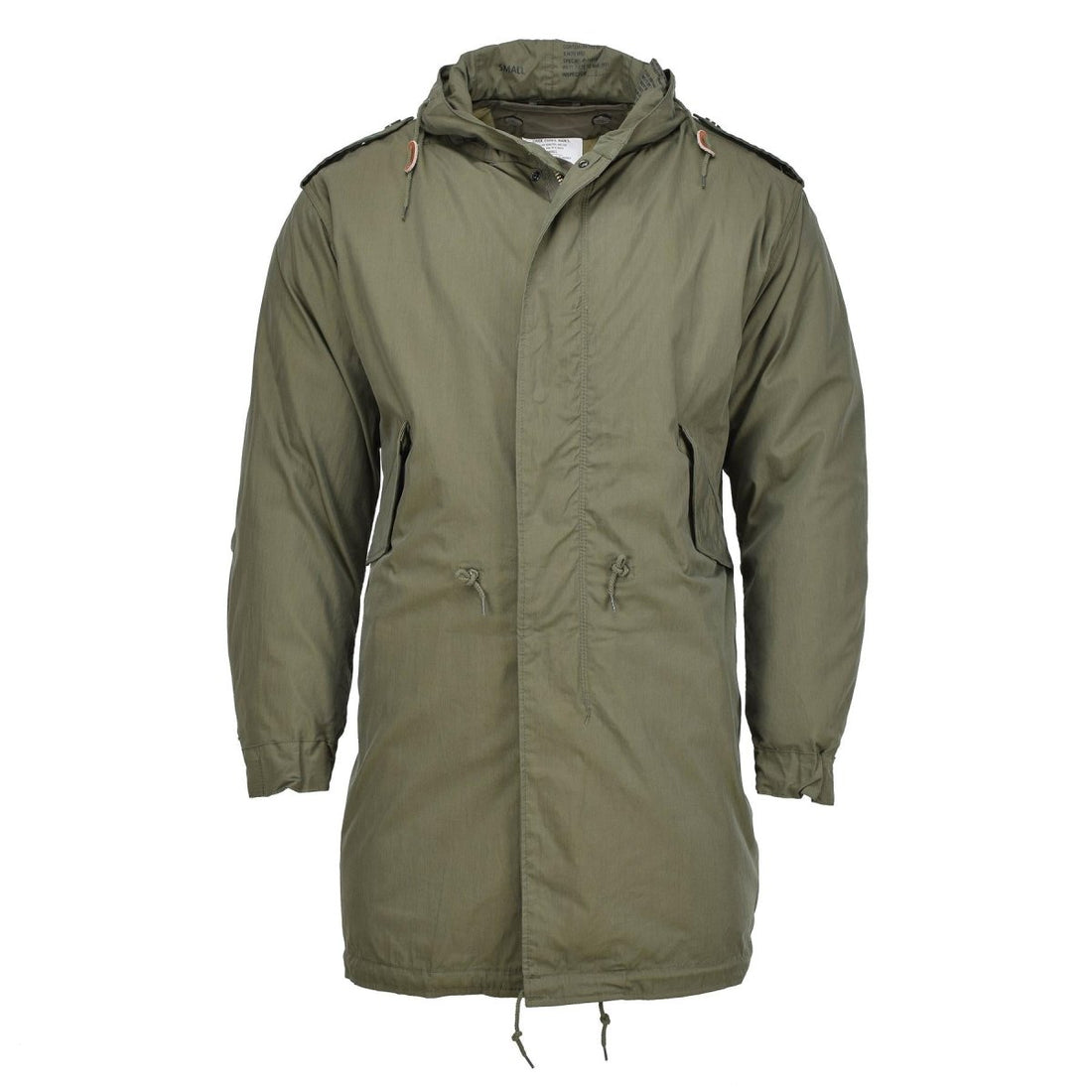 MIL-TEC U.S. Military Style M51 Hooded Parka quiltad löstagbar foder Olive New