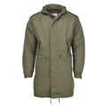 MIL-TEC U.S. Military Style M51 Hooded Parka quiltad löstagbar foder Olive New