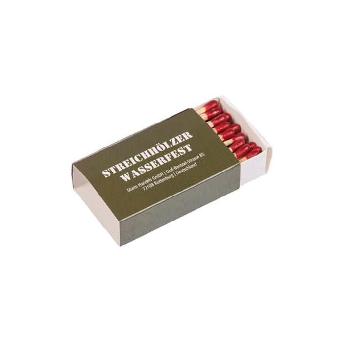 MIL - TEC vattentäta tändstickor 4-pack 35 tändstickor Outdoor Camping Survival - GoMilitar