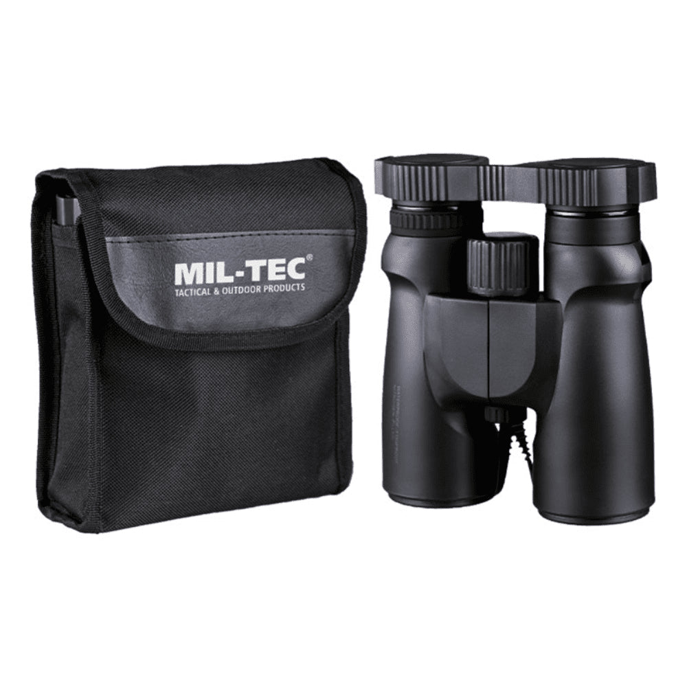 Mil-Tec Vattentät Kikare 8x42 Svart Outdoor Jakt Vandringsoptik