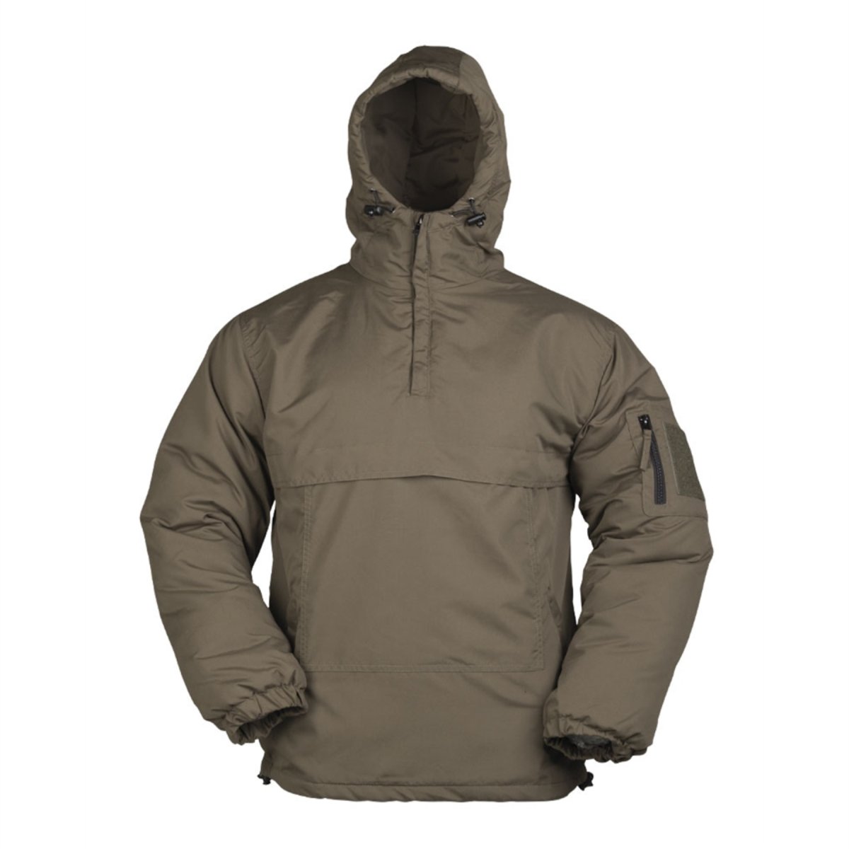 Mil-Tec Winter Combat Jacka Tactical Anorak Fleece Foder Vindtätt oliv