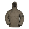 Mil-Tec Winter Combat Jacka Tactical Anorak Fleece Foder Vindtätt oliv