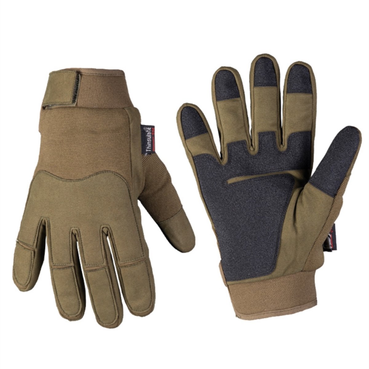 Mil-Tec Winter Tactical Gloves Thinsulate HiPora Vattentålig Cold Olive