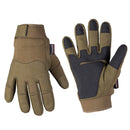 Mil - Tec Winter Tactical Gloves Thinsulate HiPora Water Resisant Cold Olive - GoMilitar