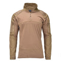 Mil-Tech Brand Military Style Troops Combat Shirts Dark Coyote Color BDU