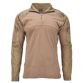 Mil-Tech Brand Military Style Troops Combat Shirts Dark Coyote Color BDU