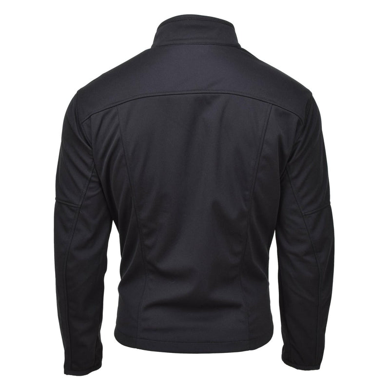 Military style windstopper jacket windproof gore - tex membrane waterproof black - GoMilitar