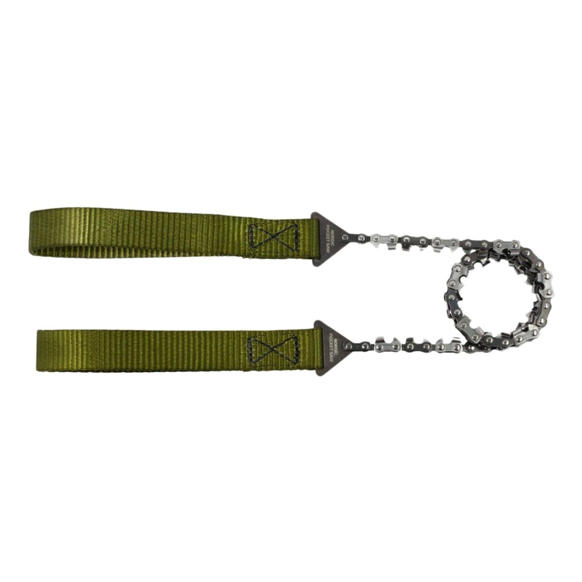 Nordic Pocket såg Emergency Outdoor Hand Chainsaw Compact Quality Green Handtag