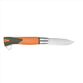 Opinel N°12 Explore Folding 10cm Fickkniv 12C27 Rostfritt stålblad