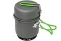 Optimus Electra Fe Cook System Gas Spis Camping Vandring Woods Burner Outdoor Pan