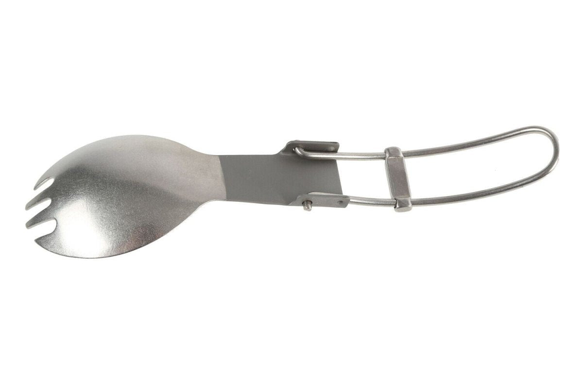 Optimus Titanium Spork Ultra Lightweight Folding Vandring Backpacking Survival