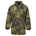 Ursprunglig tjeckisk militär parkajacka Linning Fuskpäls M95 Camouflage