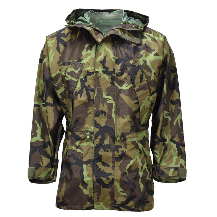 Original Czech Military M95 Vattentät Tactical Jacka Lättvikt Vzor 95 Camo - GoMilitar