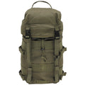 Original Österrike militär taktisk ryggsäck avtagbar toppskydd 25l od grön