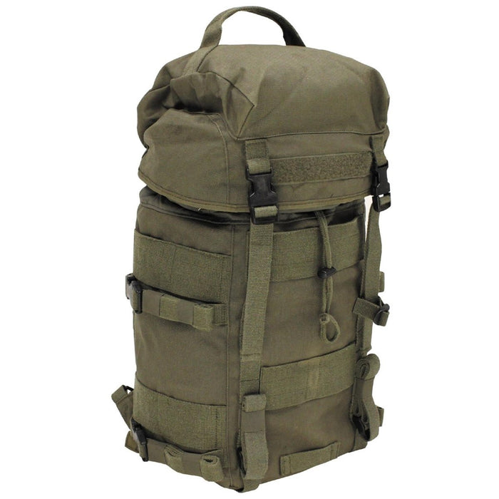 Original Austria Military Tactical Backpack Avtagbart topplock 25l OD Grön - GoMilitar