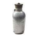 Original Österrikisk armé kantin aluminiumkolvplastplastskruv locket Militärt överskott