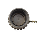 Original Österrikisk armé kantin aluminiumkolvplastplastskruv locket Militärt överskott