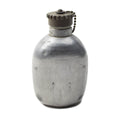 Original Österrikisk armé kantin aluminiumkolvplastplastskruv locket Militärt överskott