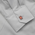 Original Österrikiska arméklassiska skjortor Gray Long Sleeve Lightweight Uniform New