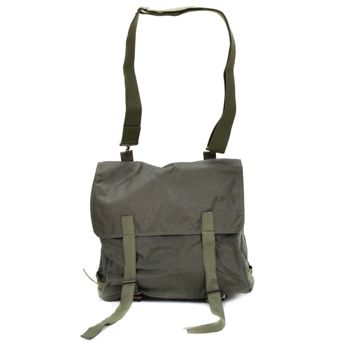 Original Österrikisk armé Combat Day Pack Military Issue Bag Haversack Olive