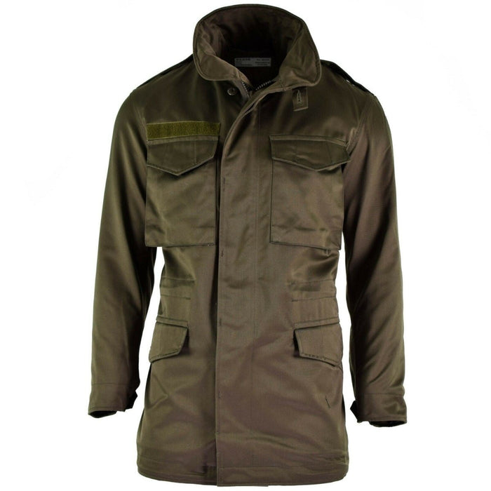 Original österrikisk armé combat M65 jacka OD militär oliv trist Parka combat NYHET - GoMilitar