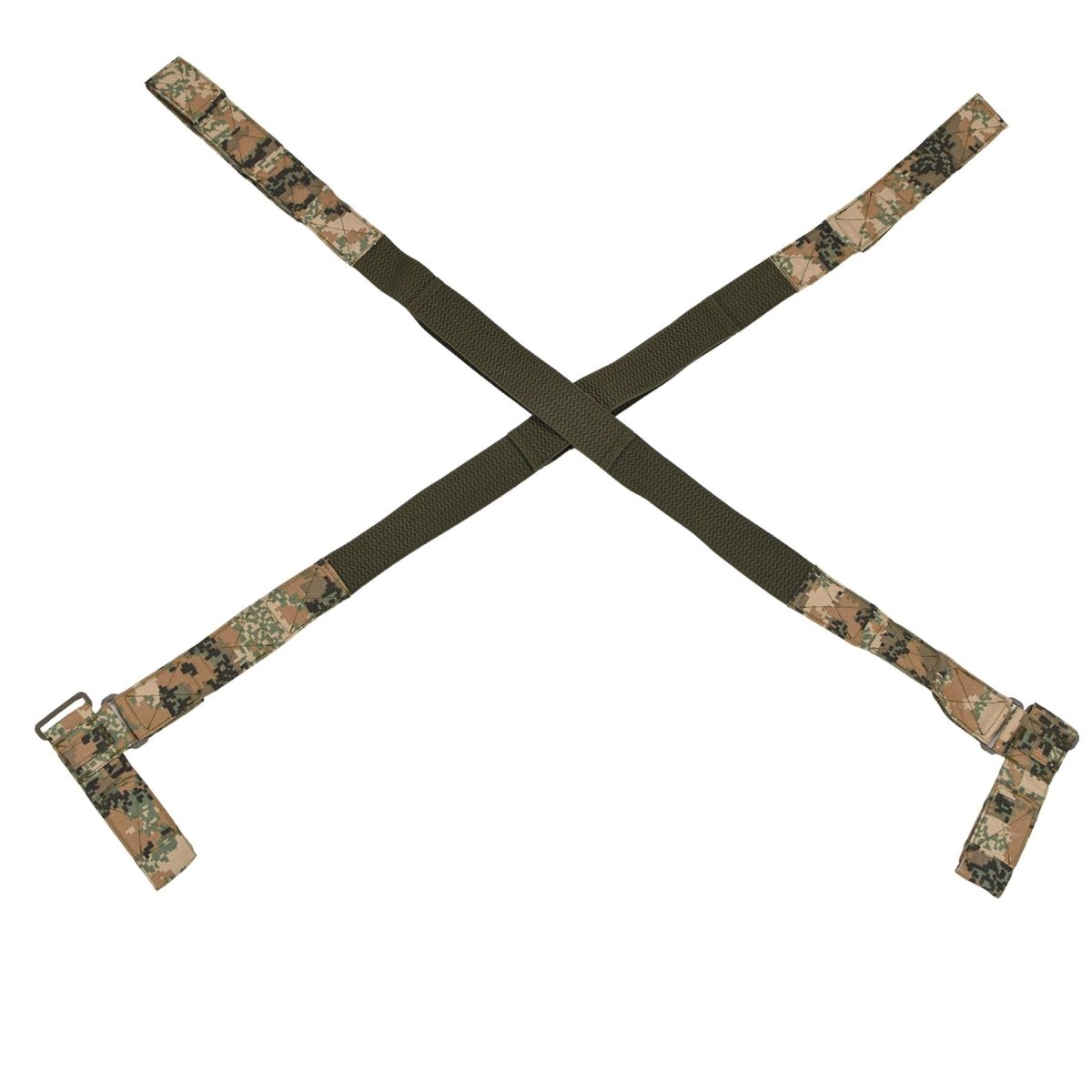 Original österrikisk armé Combat Suspenders Uniform Tactical Gear Tarnanzug Camo