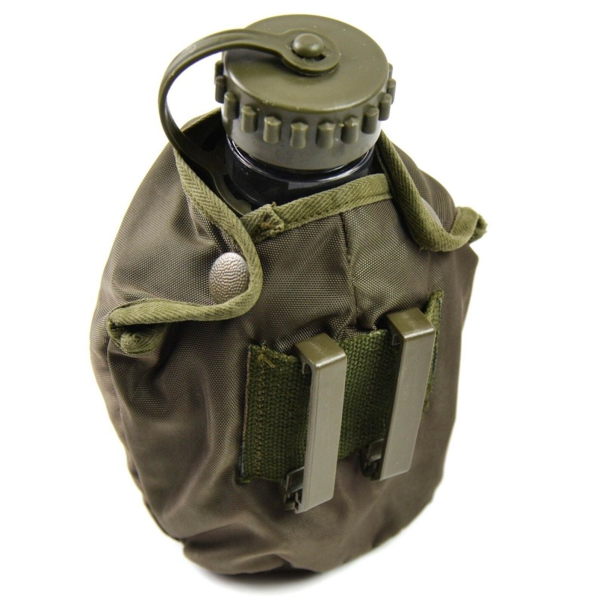 Original Österrikisk armé som dricker kolv Vattenflaska Militär Canteen Pouch Pouch