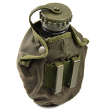 Original Österrikisk armé som dricker kolv Vattenflaska Militär Canteen Pouch Pouch