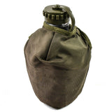 Original Österrikisk armé som dricker kolv Vattenflaska Militär Canteen Pouch Pouch