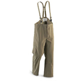 Original österrikisk armé Gore-Tex vattentät överdragsbyxa Överskott Olive OD