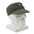 Original österrikisk armé KAZ03 Combat Cap Ripstop Militärt utfärdad olivolja använd