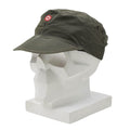 Original österrikisk armé KAZ03 Combat Cap Ripstop Militärt utfärdad olivolja använd