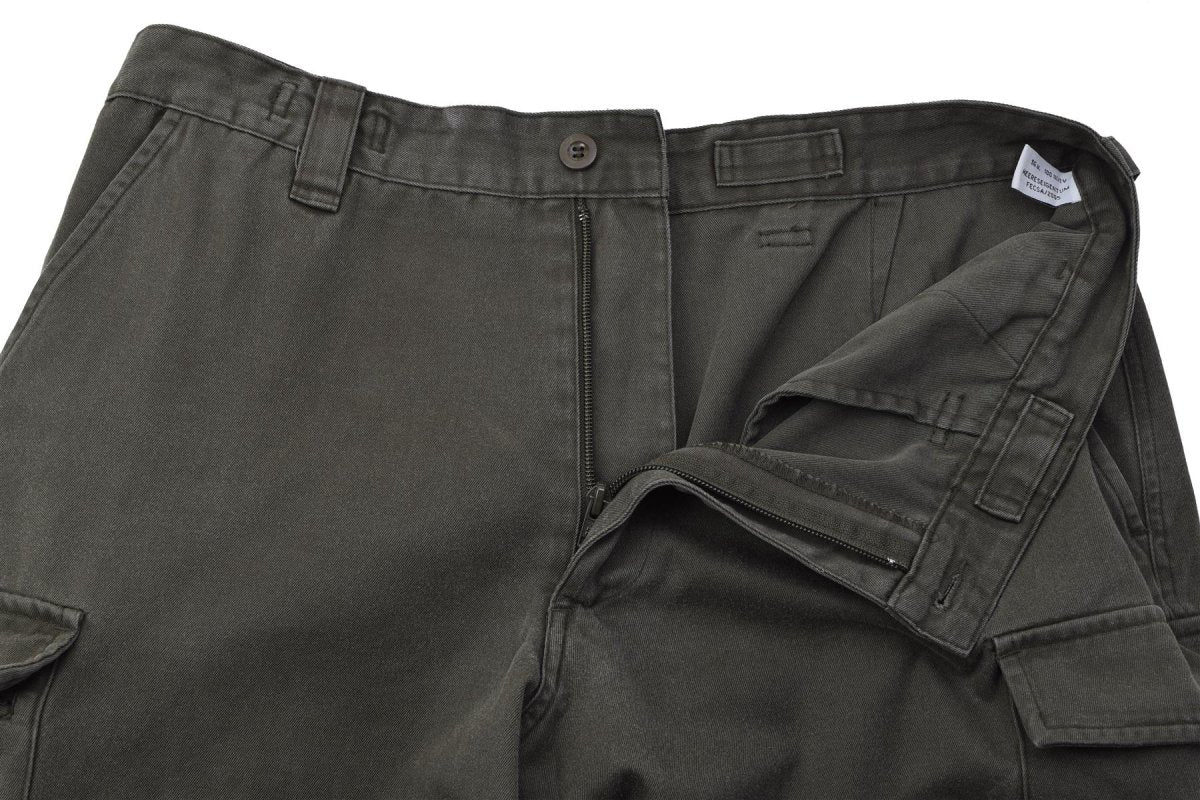 Original österrikiska armén KAZ03 Field Pants Cargo fickor Militärt utfärdade Olive