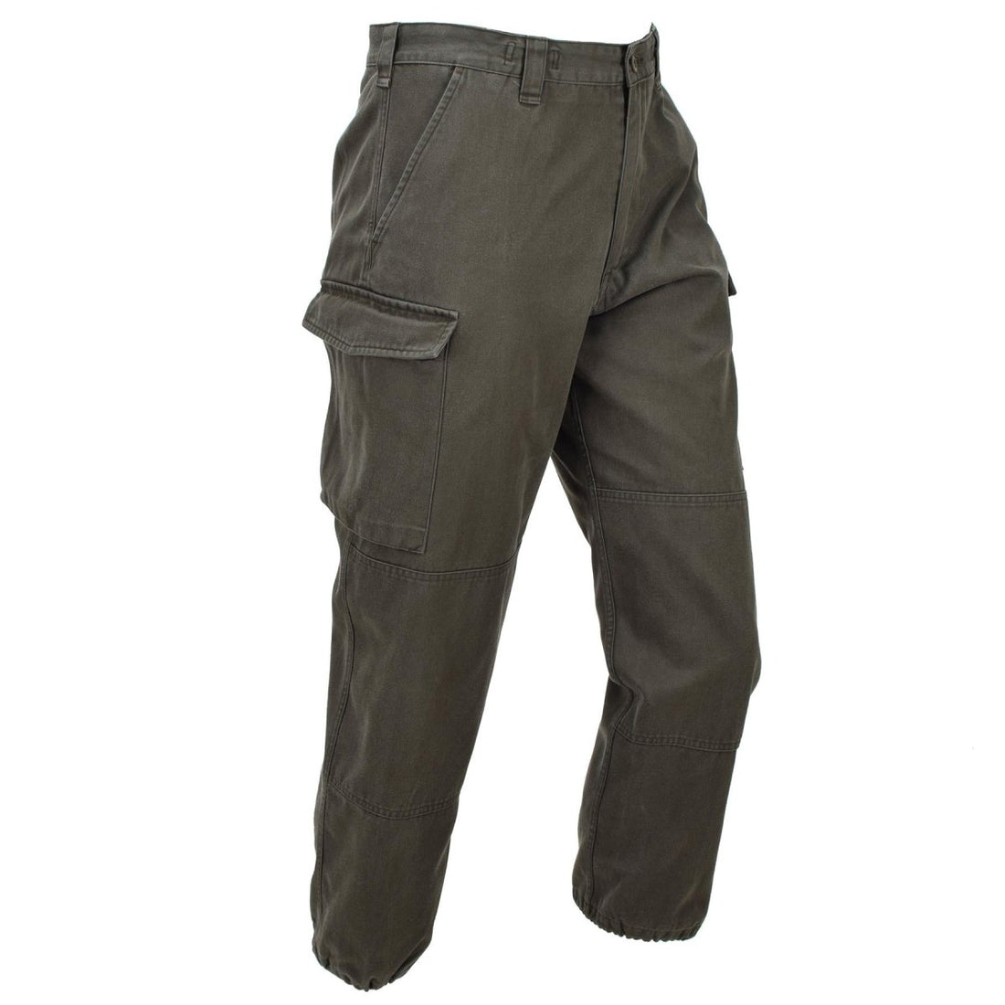 Original österrikiska armén KAZ03 Field Pants Cargo fickor Militärt utfärdade Olive