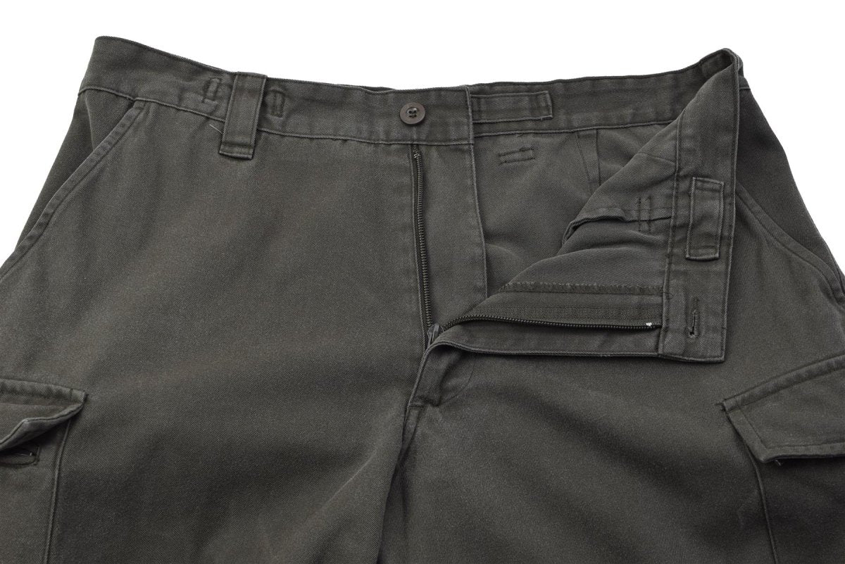 Original österrikiska armén KAZ03 Field Pants Cargo fickor Militärt utfärdade Olive
