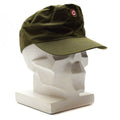 Original österrikiska arméns militära fältkapsa Österrike stridshatt oliv drab o.d ny
