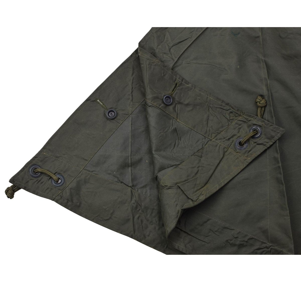 Original österrikisk armé militär presenning tält skydd presenning 320x120 olivolja