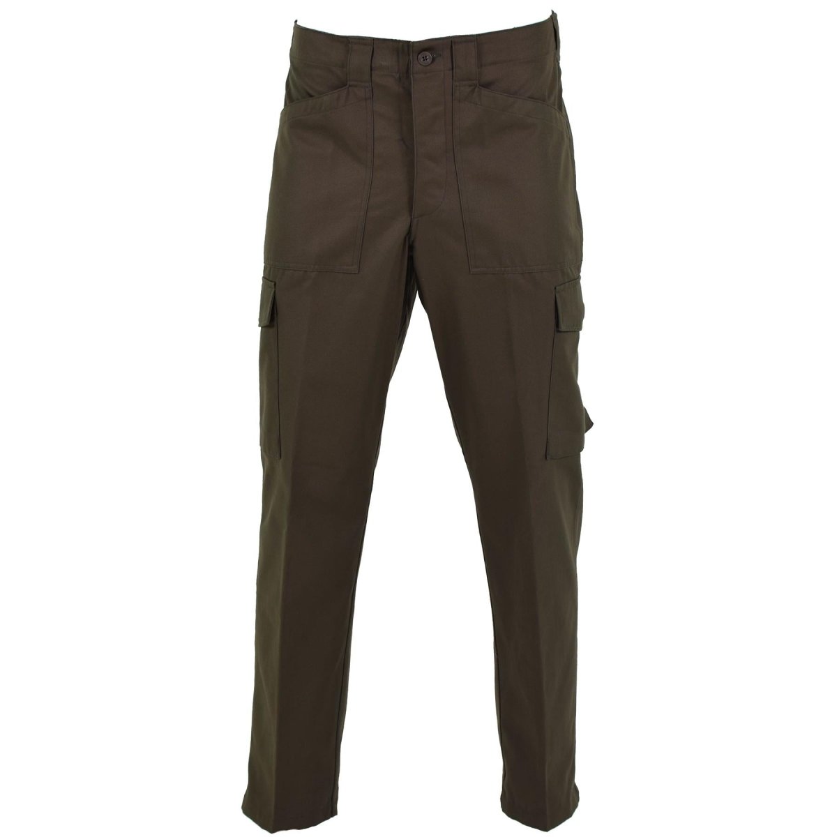 Original Österrikiska armébyxor bdu -stridsfält trupper byxor od typ 75 ny