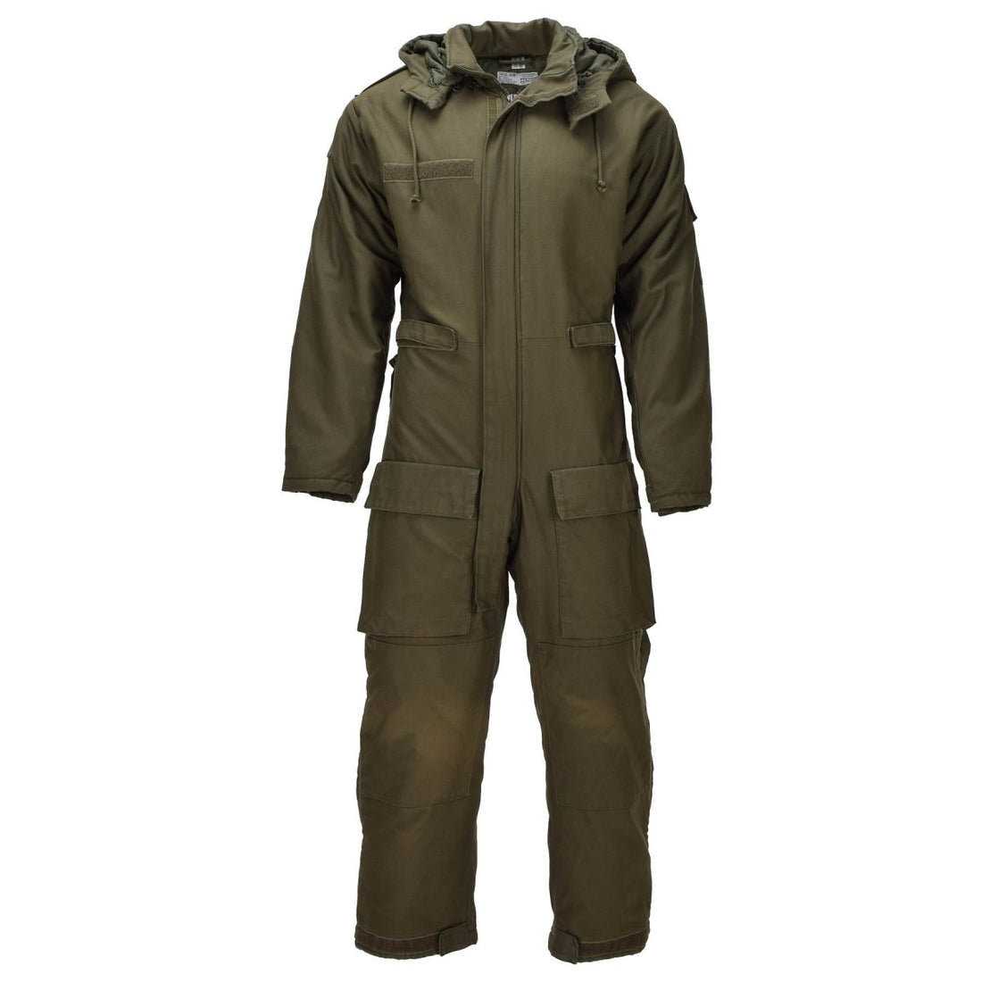 Original österrikisk armé tankoverall Hooded Mechanic Overall Olive
