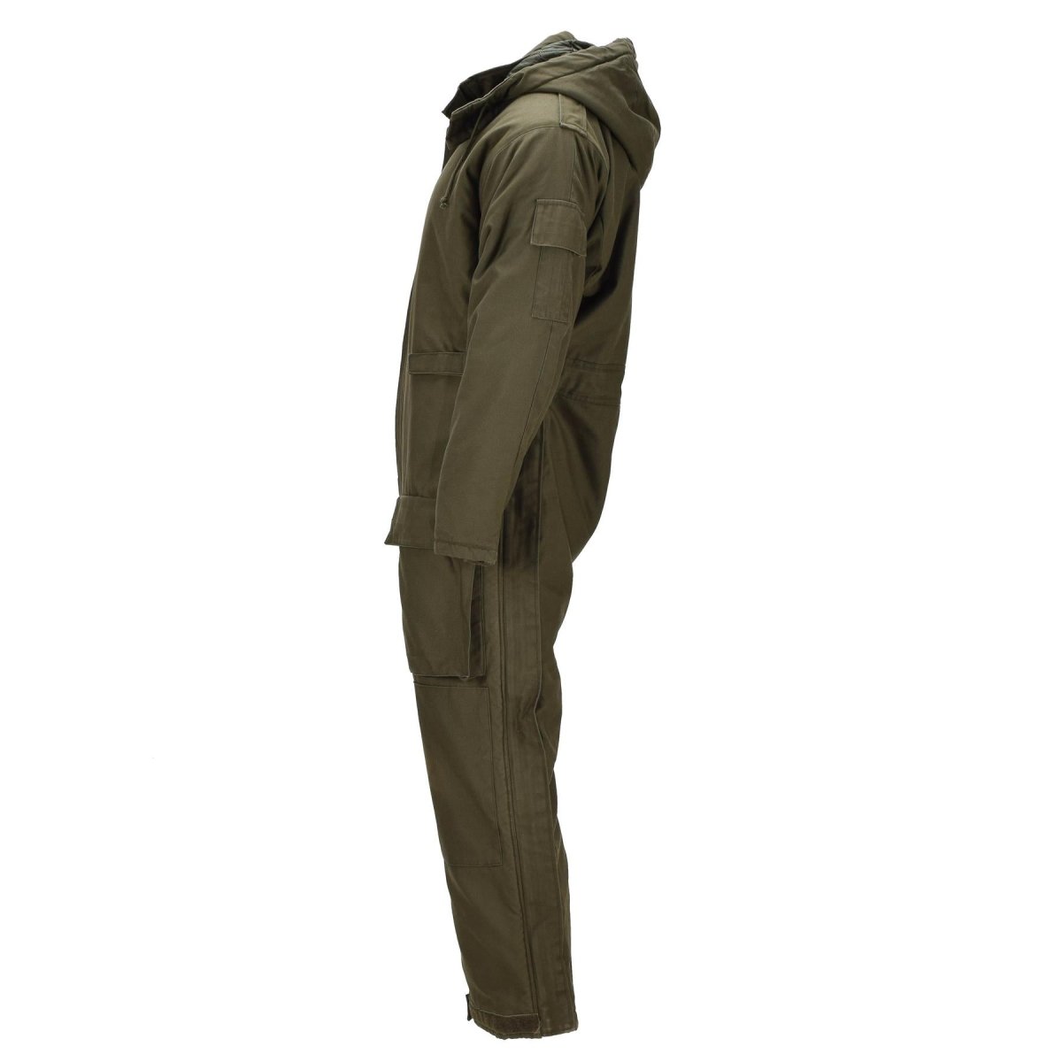 Original österrikisk armé tankoverall Hooded Mechanic Overall Olive