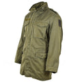 Original Österrikisk BH -arméstrid M65 Jacka OD Military Olive Drab Parka Parka