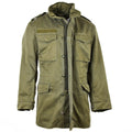 Original Österrikisk BH -arméstrid M65 Jacka OD Military Olive Drab Parka Parka
