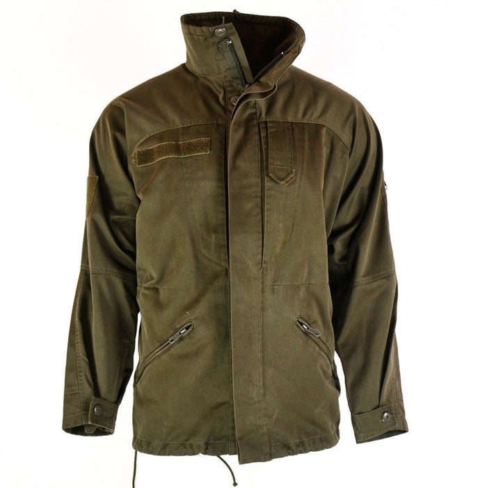 Original österrikisk BH army combat bergsjacka ripstop militär oliv trist OD - GoMilitar