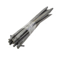 Original österrikiska militära aluminiumtältstakar Campingpinnar 10 Pack 26 cm